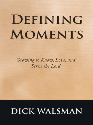 cover image of Defining Moments
